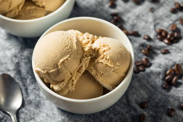 Hausgemachtes Kaffee-Eis — Stockfoto