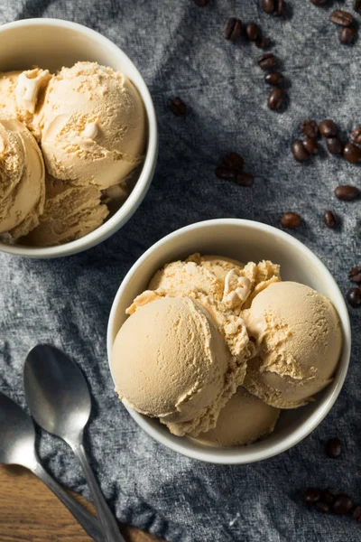 Helado de café casero — Foto de Stock