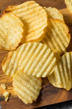 Organik Tuzlu Dalgalı Patates Cipsi