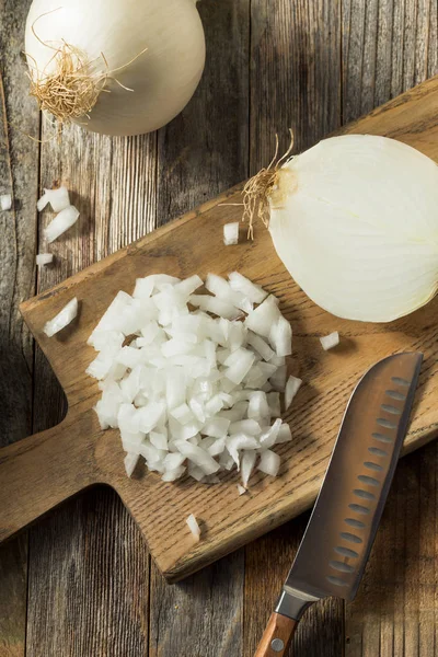 Raw Organic Diced White Onion