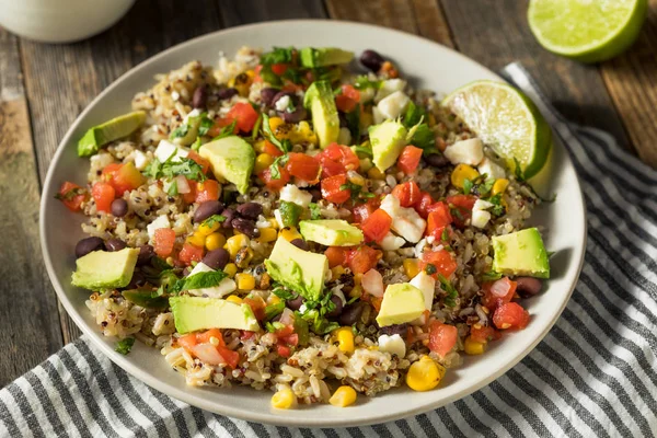 Bol de riz Baja mexicain fait maison — Photo