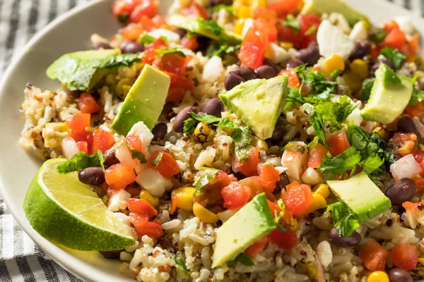 Tazón de arroz mexicano hecho en casa Baja — Foto de Stock