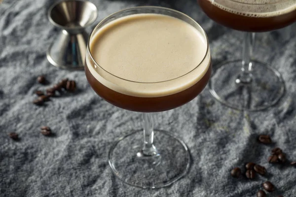 Homemade Alcoholic Espresso Martini