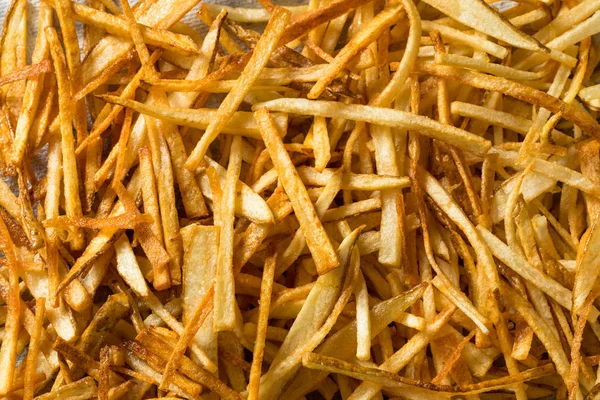 Homemade Shoestring French Fries — Stock Photo, Image