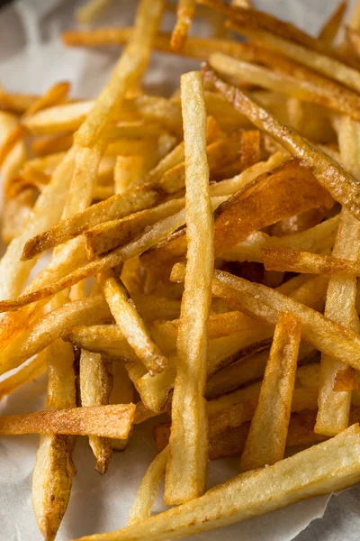 Homemade Shoestring French Fries — ストック写真