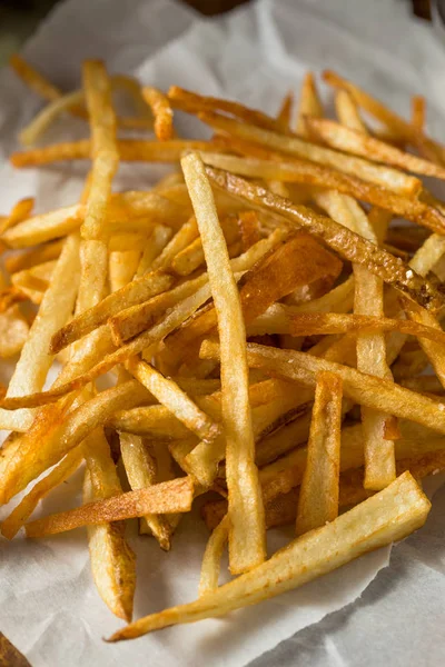 Homemade Shoestring French Fries — Stock Photo, Image