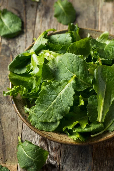 Verde crudo orgánico bebé Kale Superfood — Foto de Stock