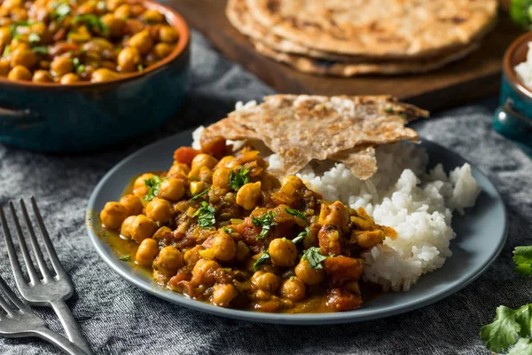 自制印度鸡a Chana Masala — 图库照片