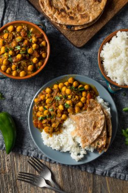Ev yapımı Hint Nohutu Chana Masala