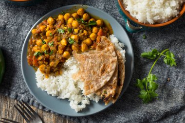Ev yapımı Hint Nohutu Chana Masala