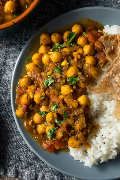 Garbanzo indio casero Chana Masala — Foto de Stock