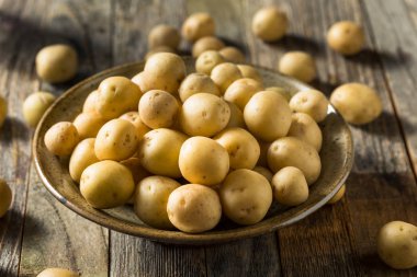 Organik Beyaz Bebek Patatesleri