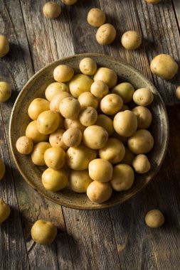 Organik Beyaz Bebek Patatesleri