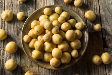 Organik Beyaz Bebek Patatesleri