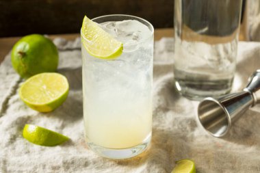 Ayyaş Alkolik Kireç Cin Rickey Kola Kokteyli
