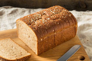 Ev yapımı Buğday Dilimlenmiş Ekmek Yemeye Hazır