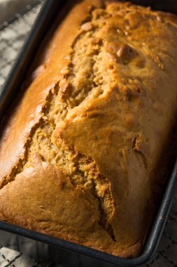 Ev yapımı Fıstık Ezmeli Ekmek Tavada