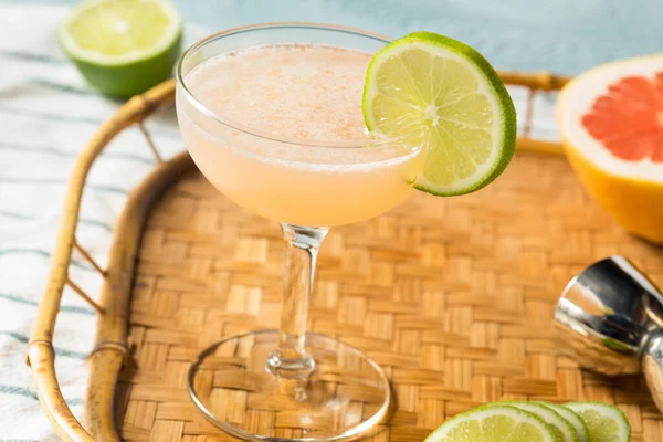 Boozy Rum Hemingway Daiquiri Met Limoen Grapefruit — Stockfoto