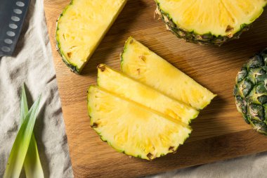 Çiğ Sarı Organik Piyango Dilimleri Yemeye Hazır