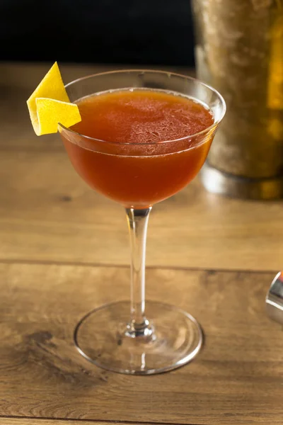 Boozy Bourbon Paper Plane Cocktail with Lemon Juice