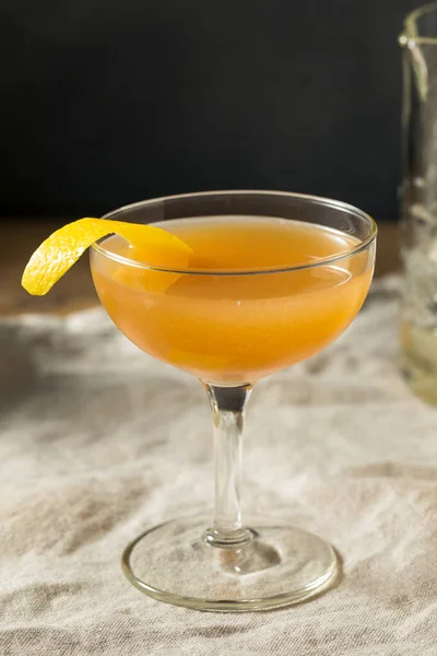 Rinfrescante Boozy Cognac Cocktail Giapponese Con Orgeat Limone — Foto Stock