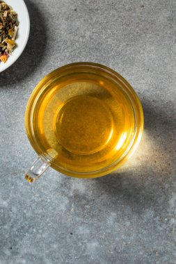 Citrus ile sağlıklı organik bitkisel papatya çayı