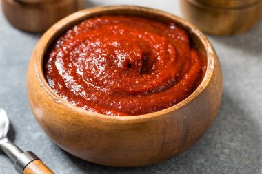 Organik Kore Kırmızı Gochujang Yapıştırıcı Sosu