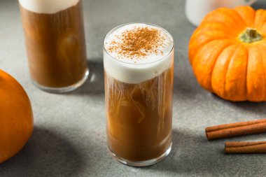Sweet Cold Foam Iced Pumpkin Spice Latte with Whipped Cream