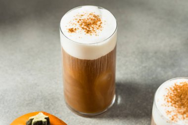 Sweet Cold Foam Iced Pumpkin Spice Latte with Whipped Cream
