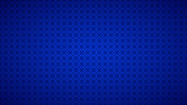 Arka plan mavi renklerde iç içe küçük kareler.