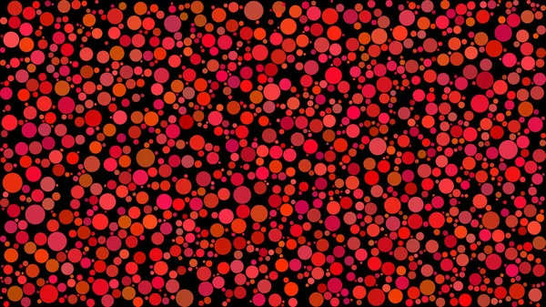 Abstract Background Circles Different Sizes Shades Red Colors Black Background Royalty Free Stock Vectors