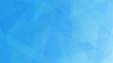 Soyut arka plan ışık mavi renklerde saydam üçgen