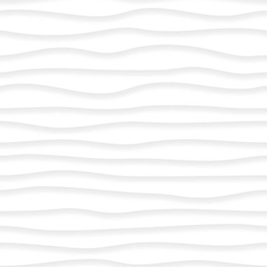 Gölgeler beyaz ve gri renklerde dalgalı çizgilerle soyut seamless modeli