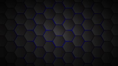 altıgenlerin soyut arkaplanı