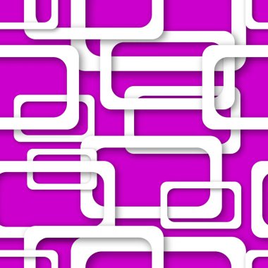 Gölgelerli dikdörtgen çerçevelerin soyut sorunsuz deseni