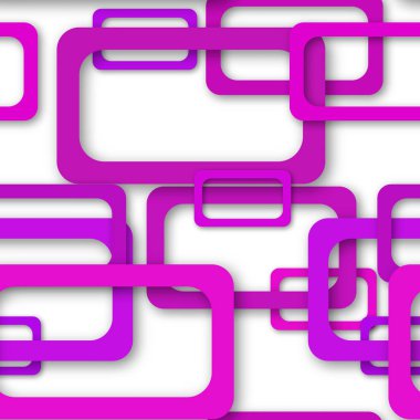 Gölgelerli dikdörtgen çerçevelerin soyut sorunsuz deseni