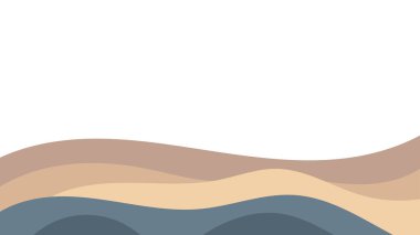 Renk dalgalarının soyut renkli arkaplanı. Broşür, kapak ya da pankart için şablon