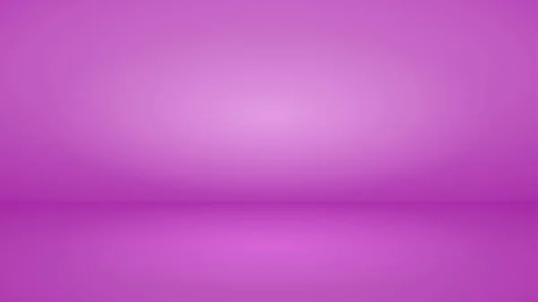 Empty Studio Background Soft Lighting Purple Colors — Stock Vector