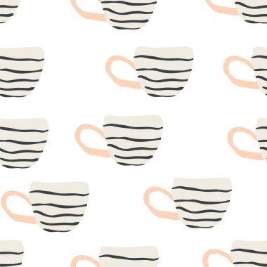 İskandinav tarzı cups ile Seamless modeli