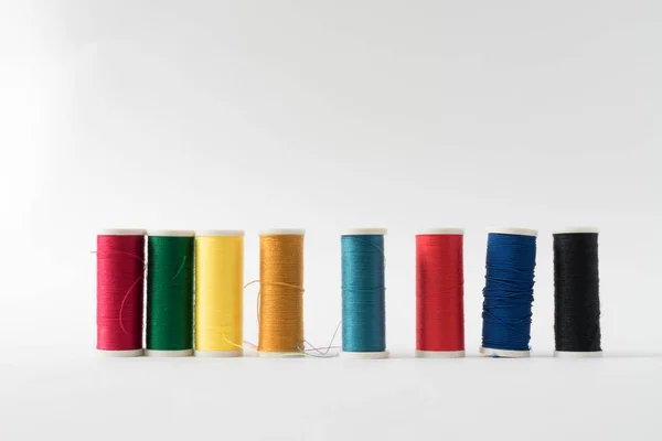 Sewing Threads Many Colors — Stock Photo, Image