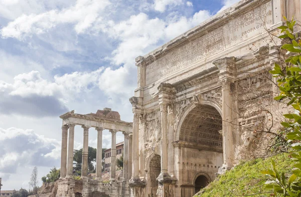 Antiguas Ruinas Del Foro Romano —  Fotos de Stock