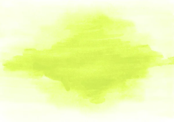 Zielone Plamy Akwarela Jest Rozmazany Jednorodnym Tle Tło Dla Banery — Zdjęcie stockowe