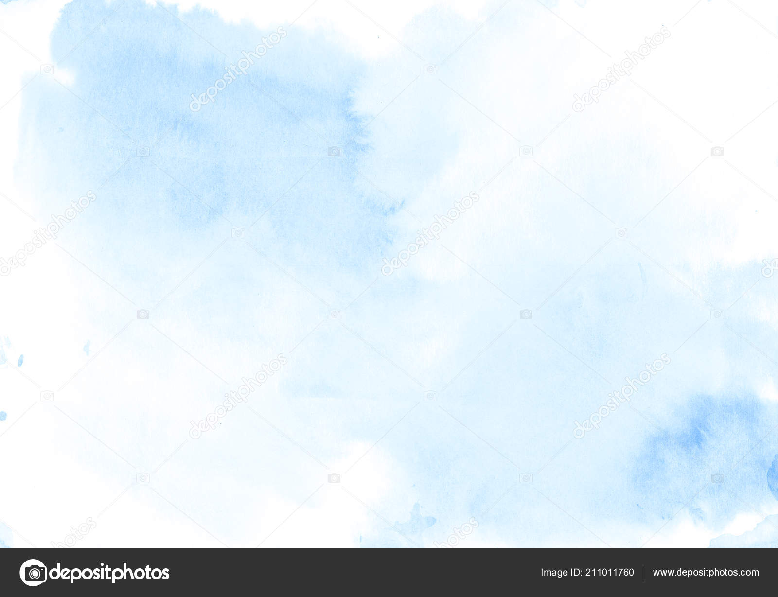 Blue Watercolor Wallpaper