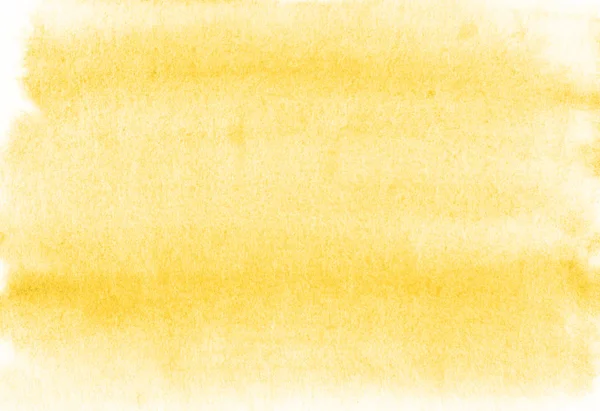 Fundo Aquarela Amarelo Abstrato Com Textura Grunge Sutil — Fotografia de Stock