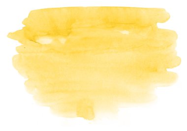 Sarı suluboya doku - metin için yer ile mükemmel bir arka plan. Başlık için mükemmel tasarım. Lüks butik çizimler.