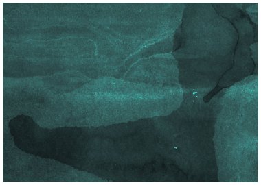 Quetzal yeşil suluboya sanatsal kağıt tuval artalan boyalı