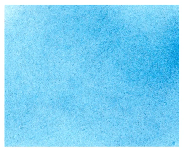 Textura de acuarela azul. Cartel de diseño. Fondo de papel abstracto — Foto de Stock