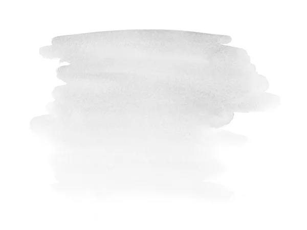 Aquarelle noire et blanche teinte dessinée à la main sur la texture du papier — Photo