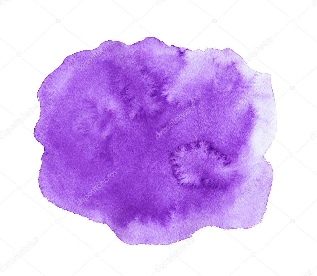 Abstract modern purple color brush paint paper grain texture
