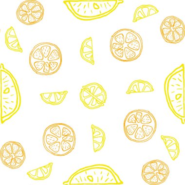 Kusursuz desen ve organik, sağlıklı ve vejetaryen yiyecekler paketlemek için arka plan. Doğrusal bitkiler desen vektörü